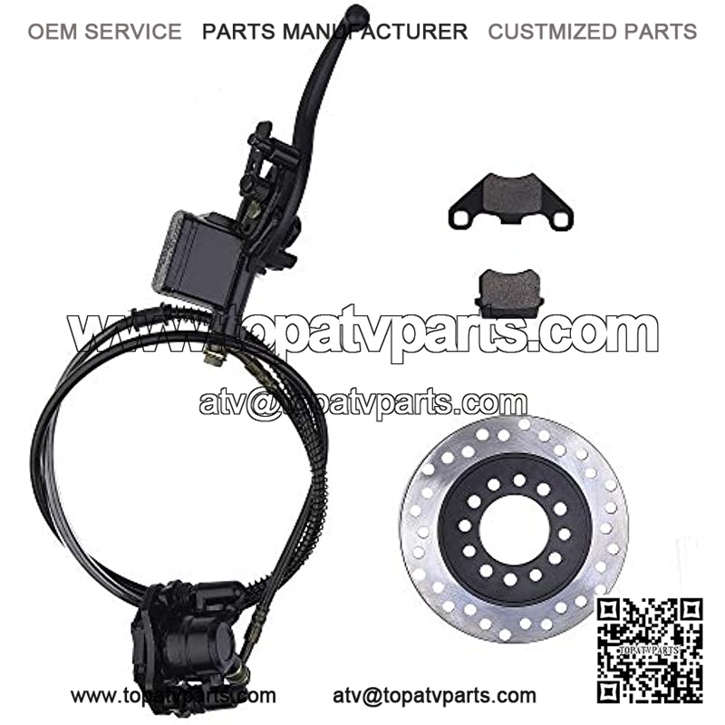 BRAKE MASTER CYLINDER CALIPER ASSEMBLY LEFT HYDRAULIC WITH DISC BRAKE ROTOR REPLACEMENT