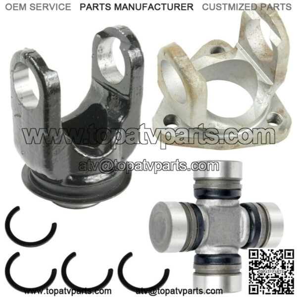 Rear Drive Shaft Output Yoke w/ U-joint for Suzuki LT-A500F Vinson 500 2002-2007